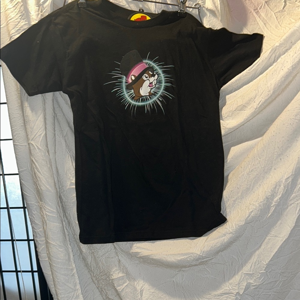 BUC EES Black Kids'  Glow in the dark T-Shirt NYE 2024